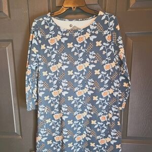 3/4 sleeve tunic dress NWOT